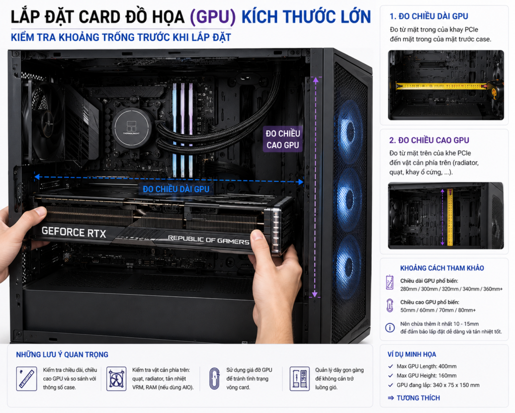 Chiều Dài Card Đồ Họa
